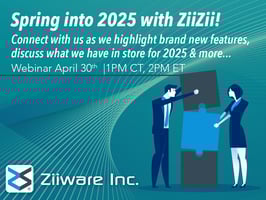 Ziiware spring 2025 webinar flyer