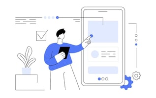 illustration of mobile device management mdm