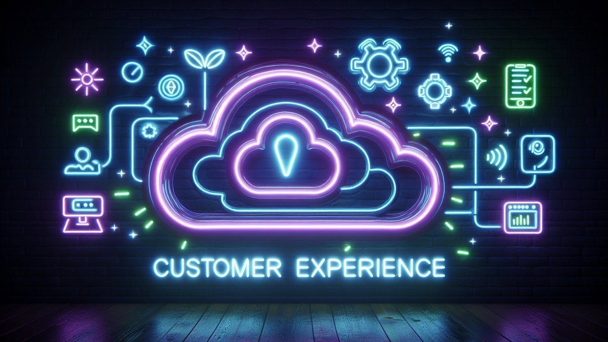 neon customer experience graphic