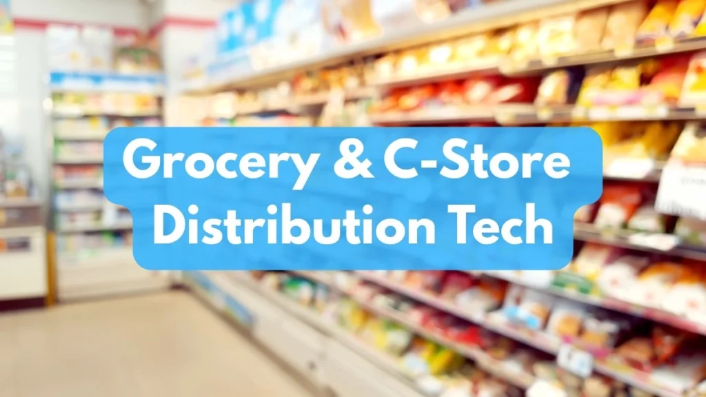 Grocery and C Store Distribution Text Background
