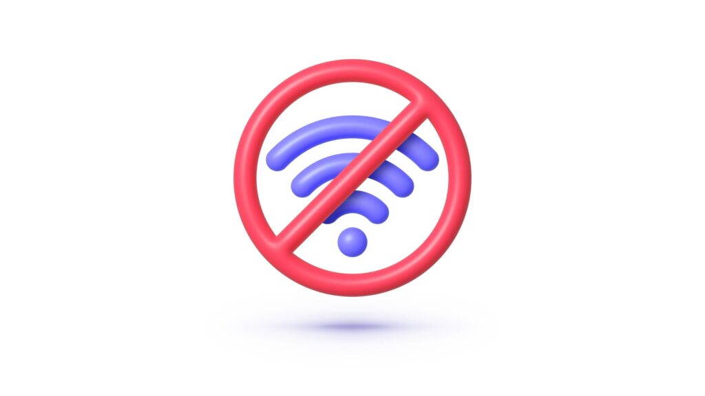 no wifi symbol for wholesale offline ordering app