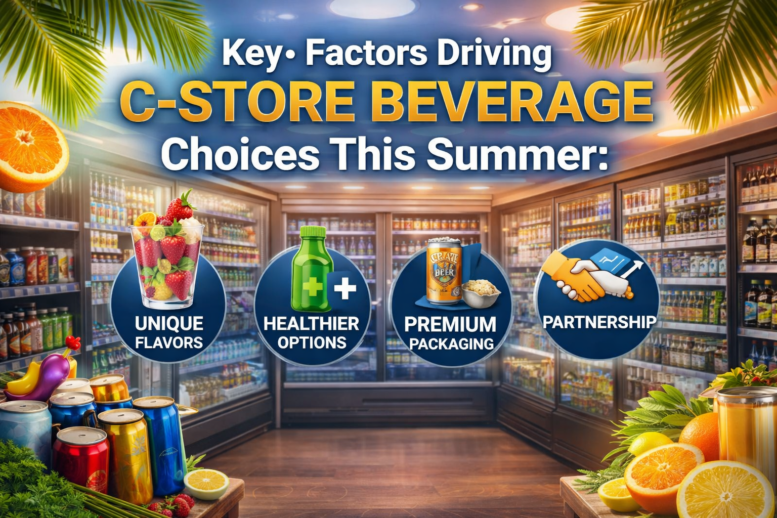 Key Factors Driving C-Store Beverage Choices This Summer: Buzzy Trends for C-Stores