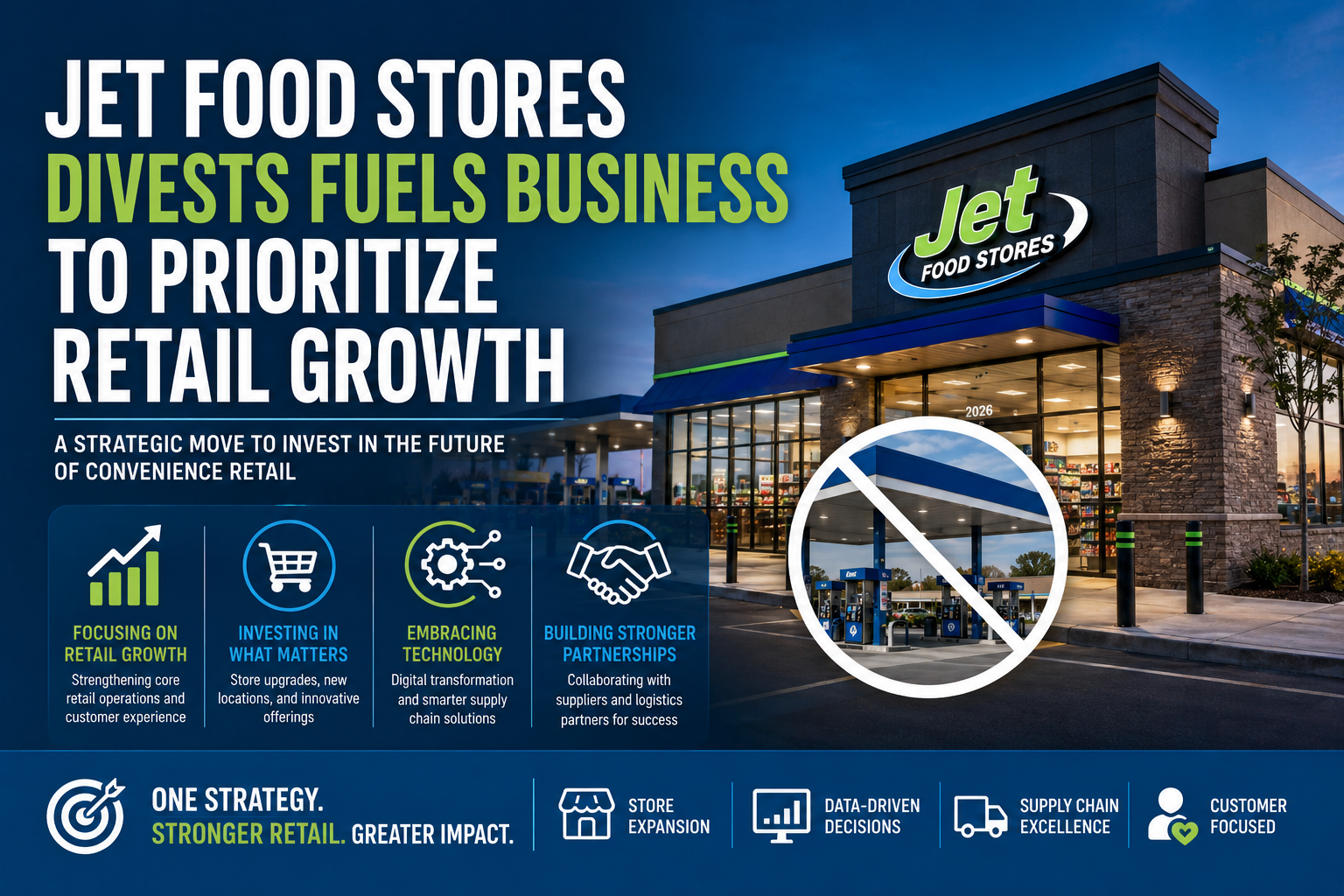 Jet Food Stores Divests Fuels Business to Prioritize Retail Growth