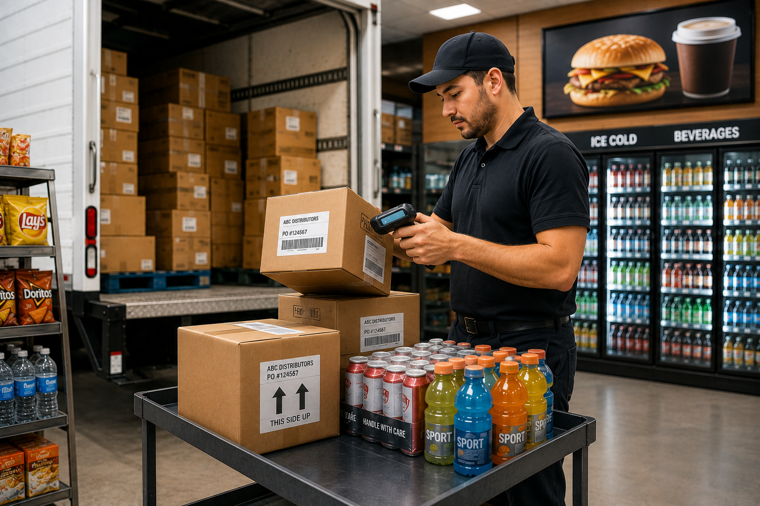 From Delivery to Shelf: How Technology Is Modernizing Convenience Store Receiving