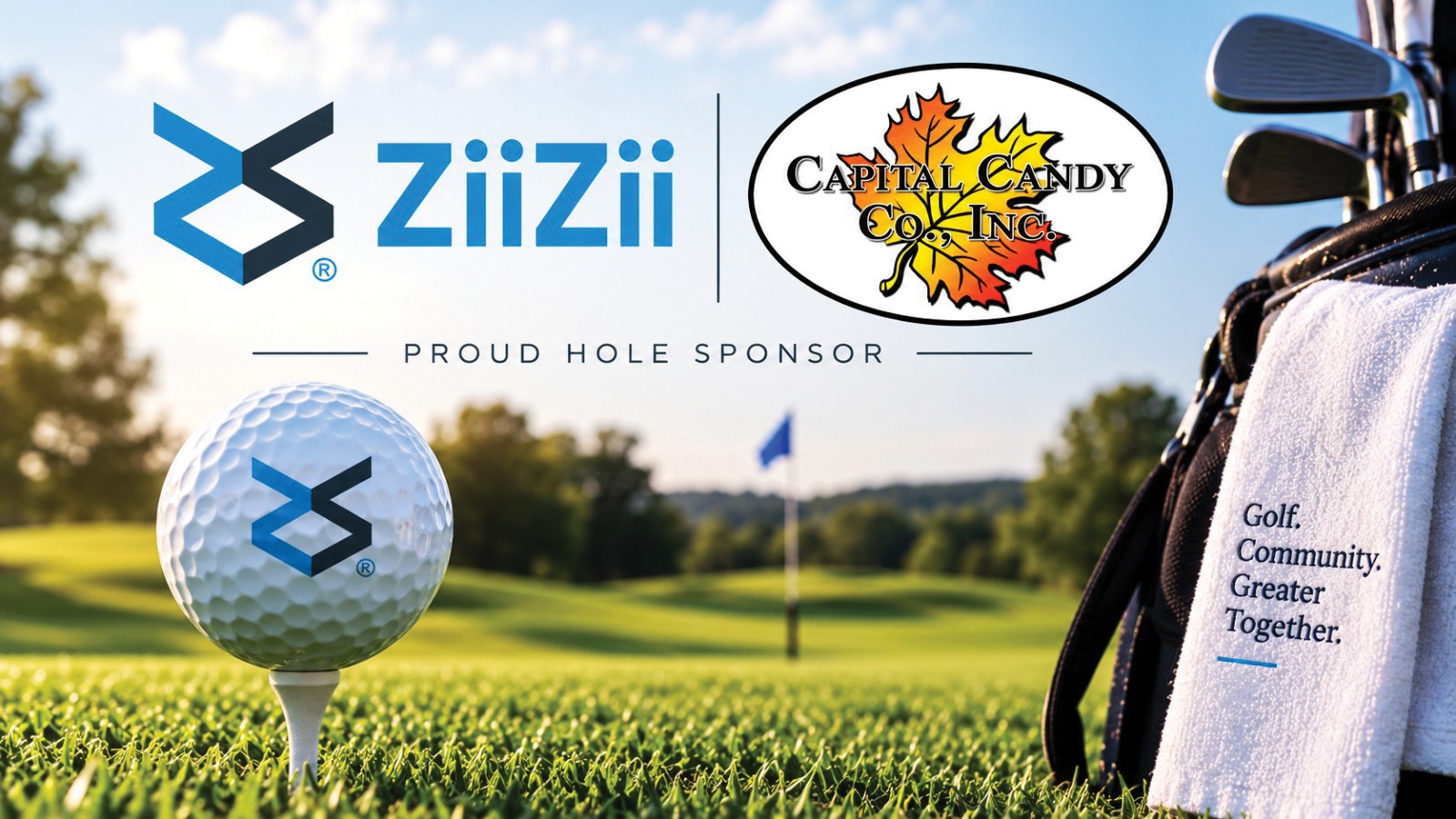 ZiiZii Proud to Sponsor a Hole at Capital Candy’s 2026 Charity Golf Tournament